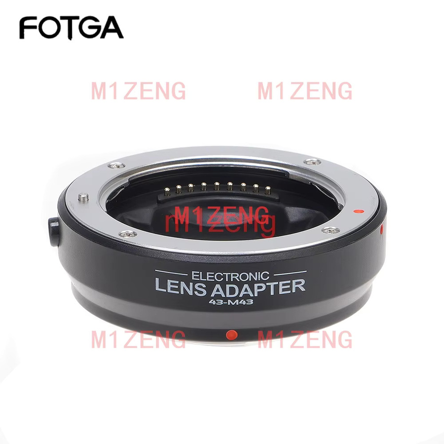 DMW-MA1 MMF-1 MMF-2 MMF3 Adapter für 4/3-Objektive an Olympus und Panasonic Micro Four Thirds Kameras, Schwarz - Bild 2