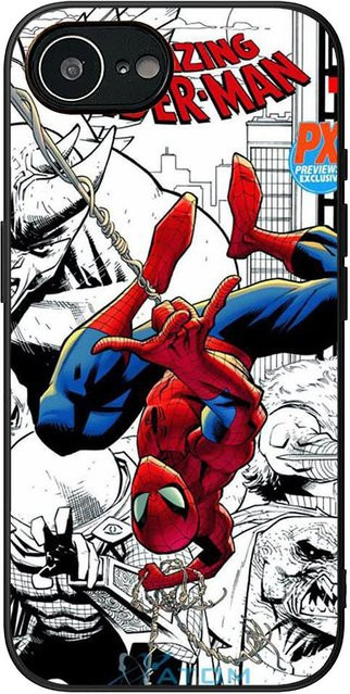 Spider Marvel Man Spiderman Handyhülle für Samsung Galaxy S22 S21 S20 Ultra S9 Plus A13 A22 M21 M31 M55 M15 in Multicolour - Bild 1