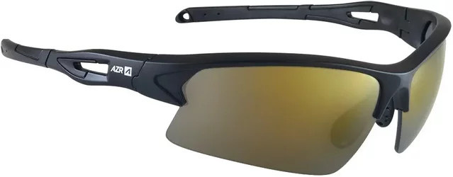 AZR Huez Sonnenbrille, randlos, Kunststoff, Unisex, gold, black - Bild 1
