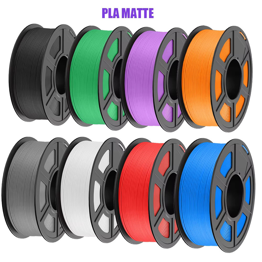 JAYO PLA Matt Mehrfarben-Filament für 3D-Drucker, 1,75 mm Durchmesser, FDM-Material - Bild 2