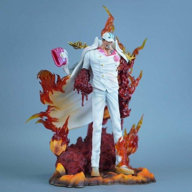 Bandai One Piece Akainu Figur Anime Kampfmodus Ornament Spielzeug 30 cm - Bild 1