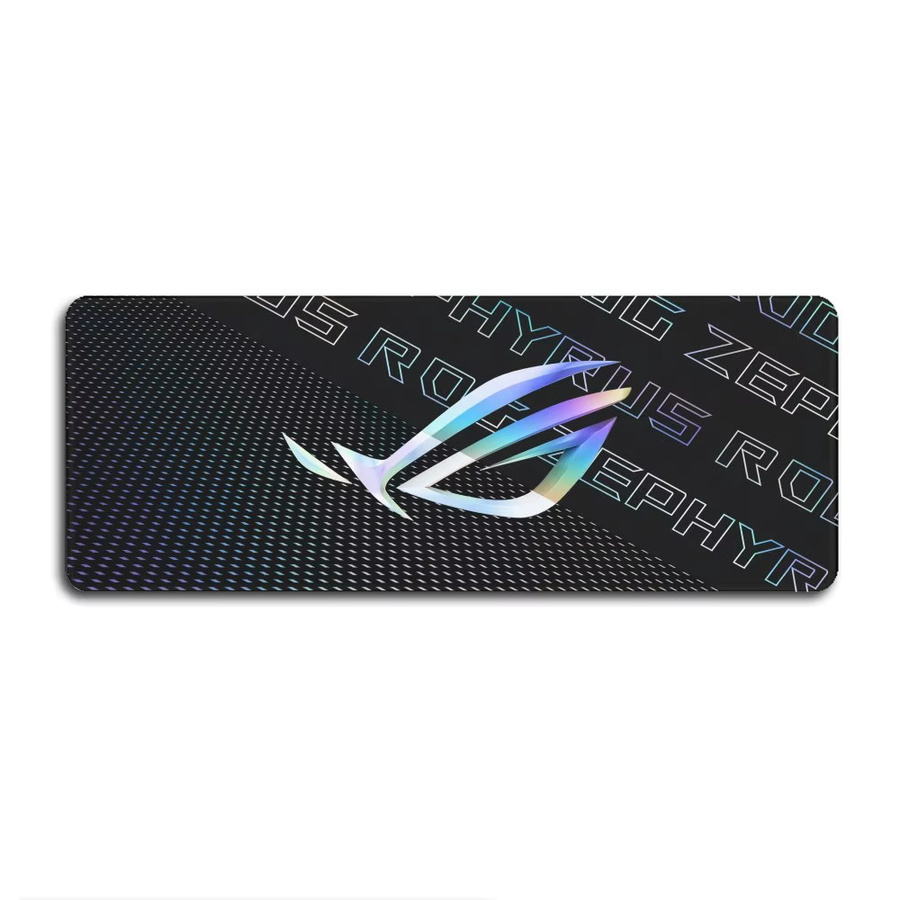 ASUS ROG Republic Of Gamers XL Lockedge Mauspad mit Logo, übergroße Notebook-Tischmatte für deinen PC, B: 80 cm, T: 30 cm - Bild 6