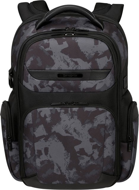 Samsonite Pro-DLX 6 Erweiterbarer Rucksack für 15.6 Zoll in Multicolour mit USB-A und USB-C Anschlüssen - Bild 1