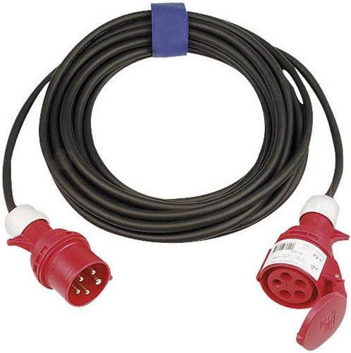 SIROX Strom Verlängerungskabel 16A Schwarz 10,00 m H07RN-F 5G 1,5mm² mit Phasenwender IP44 - Bild 1