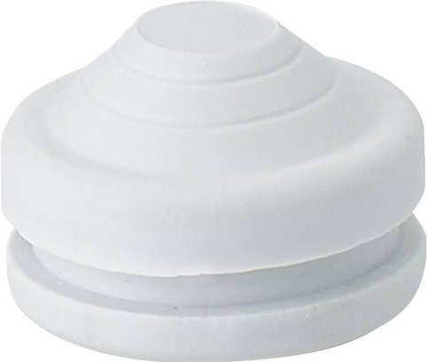 Hensel Steckstutzen Ste 11V in Lichtgrau für Plattenstärken bis max. 4mm - Bild 1