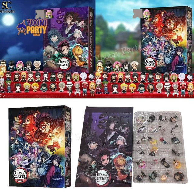 Potdemiel Demon Slayer Actionfigur, Cartoon, Kunststoff, Bunt / Mehrfarbig - Bild 1
