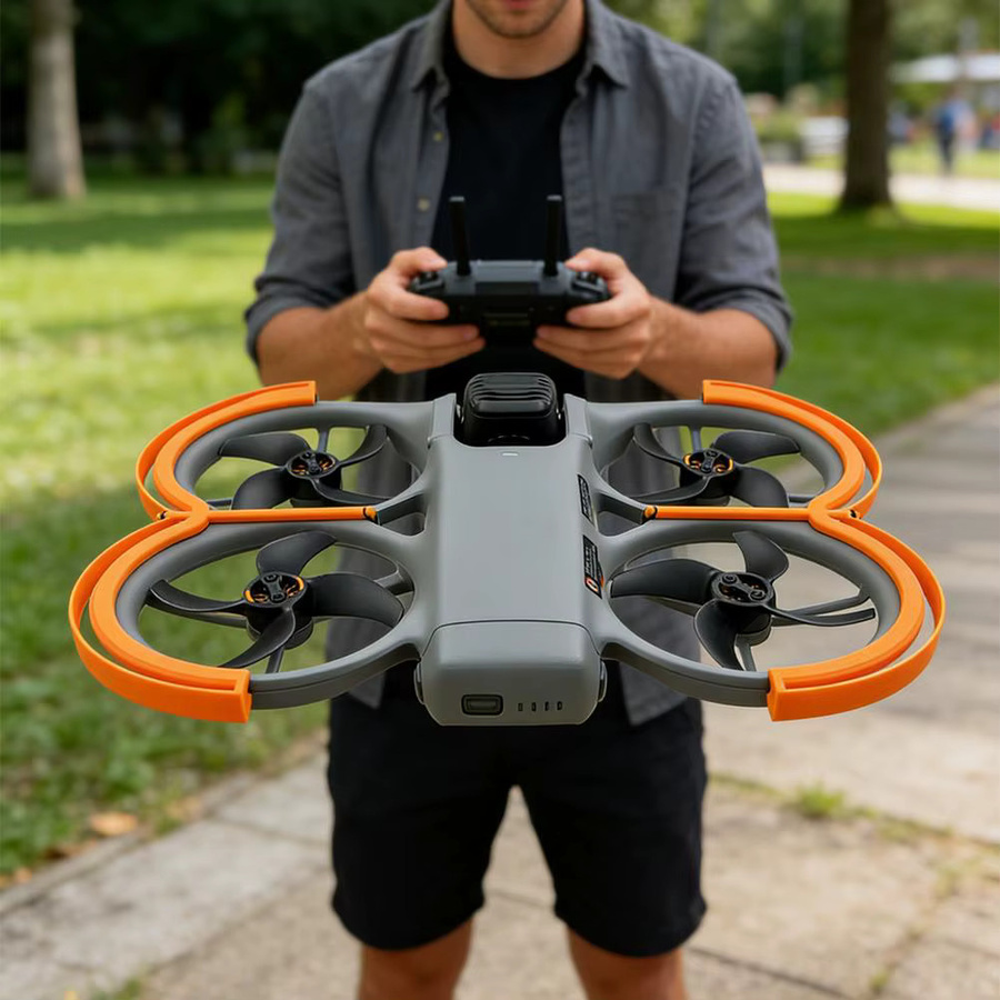 DJI Propellerschutzabdeckung für AVATA Drohnen in Orange - Bild 2
