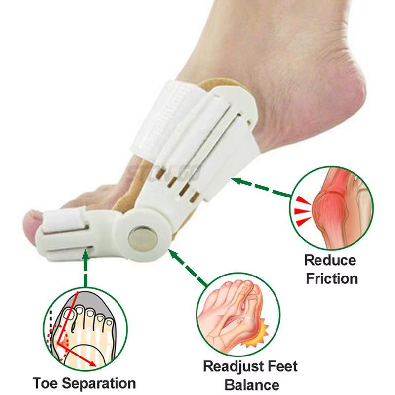 STONEGO Zehenspreizer-Schiene für Hallux Valgus, Unisex, Füße - Bild 2