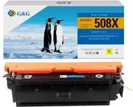 G&G Toner Kompatibel mit HP 508X Gelb für HP Color LaserJet Enterprise M 552 Serie - Bild 1