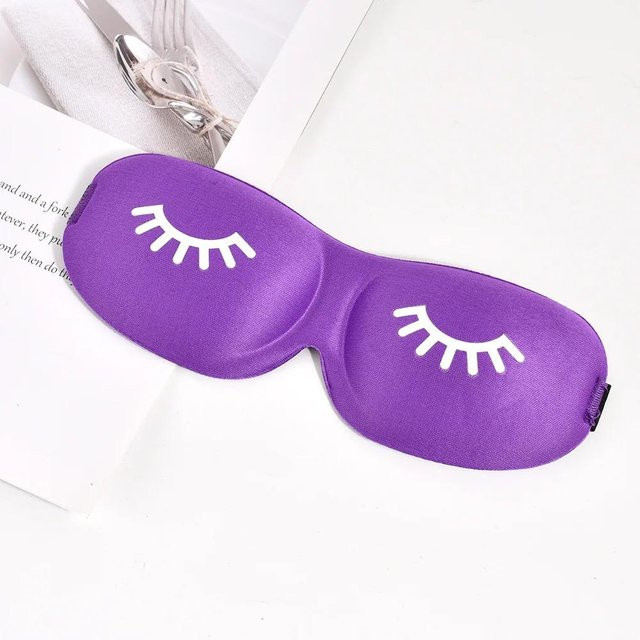 XYNN 3D-Schlafmaske, violett, Unisex - Bild 1