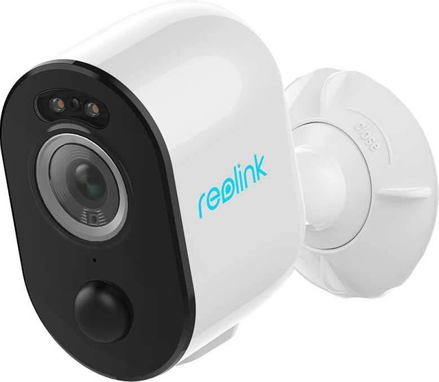 Reolink Argus 3 Plus Außenkamera in Weiß inklusive 64 GB Mikro-SD-Karte - Bild 1