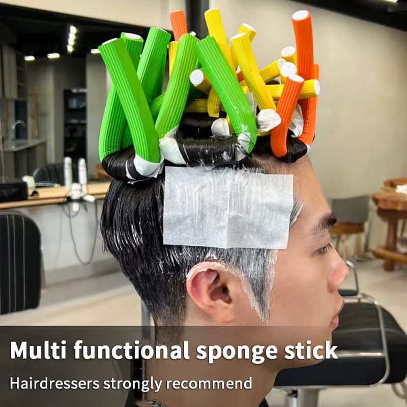 HNKMP Haar-Lockenwickler, 10 Stück, Quadratisch, Schaumstoff, Unisex - Bild 2