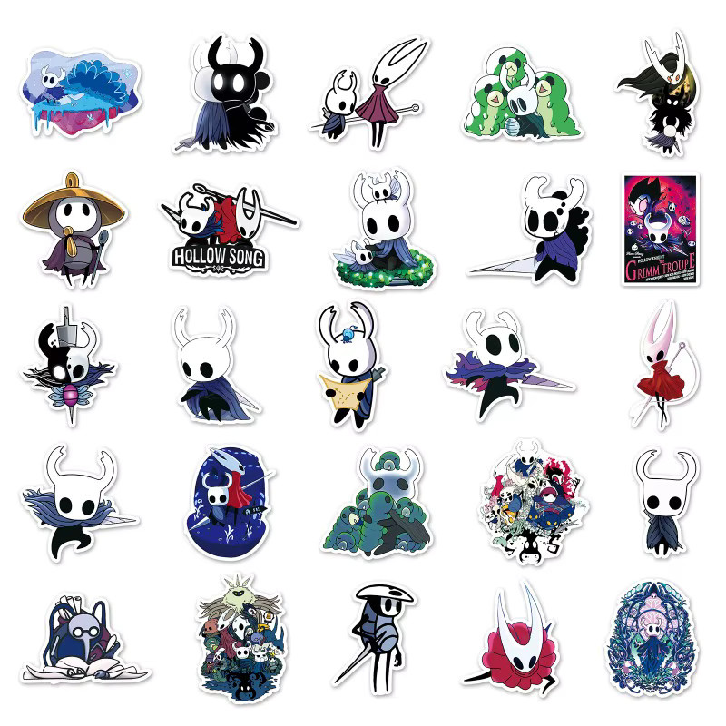 Bandai Hollow Knight Aufkleber, Fantasy, 50-teiliges Set - Bild 3