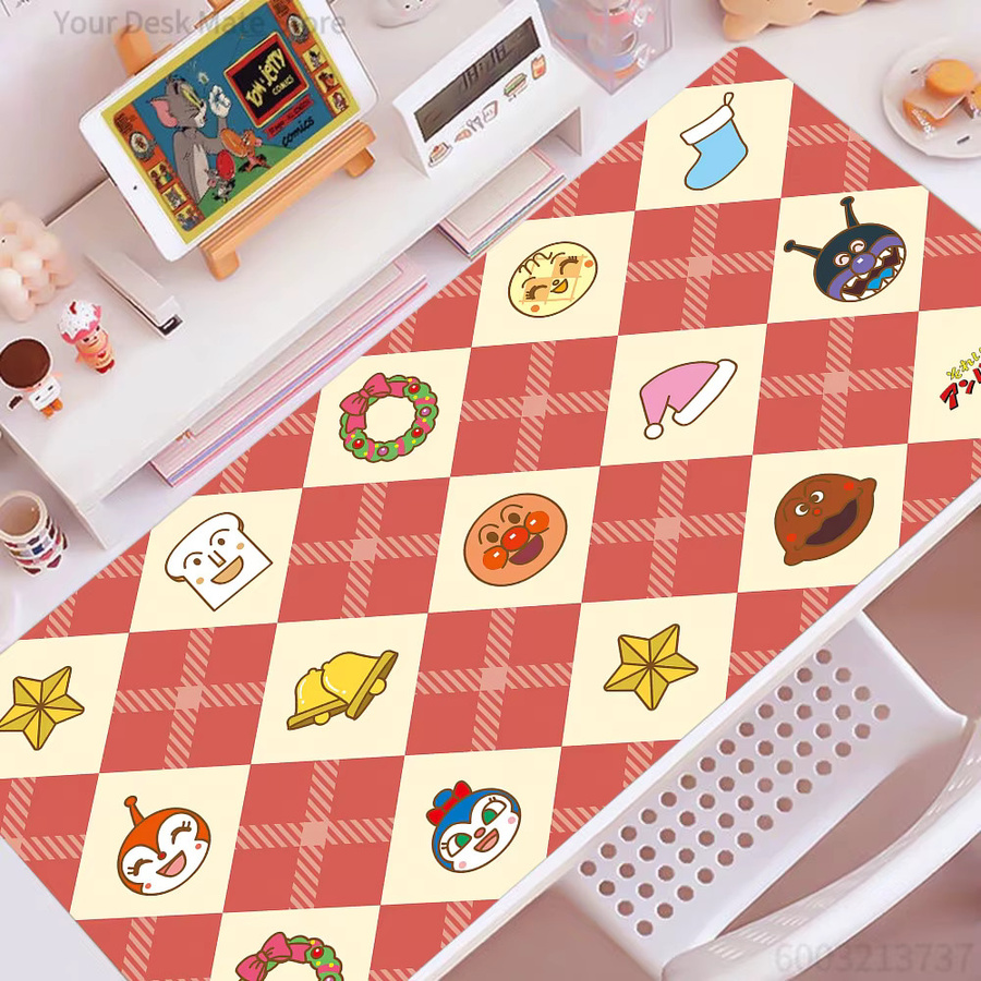 Bandai Anpanman Schreibunterlage für Kinder und Gaming, rutschfest und dick gepolstert, multicolour - Bild 4