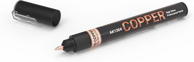 AK Interactive Marker Copper in Schwarz - Bild 1