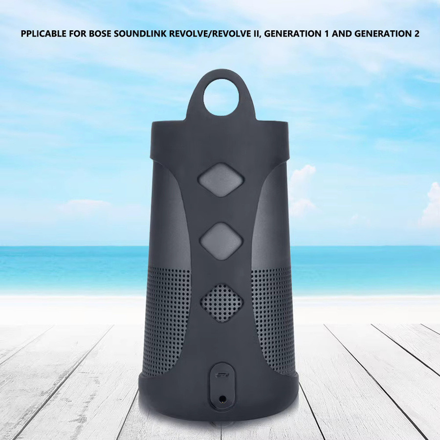 Tragbare Bluetooth-Lautsprecherhülle für Bose SoundLink Revolve und Revolve+ I II in Schwarz - Bild 2