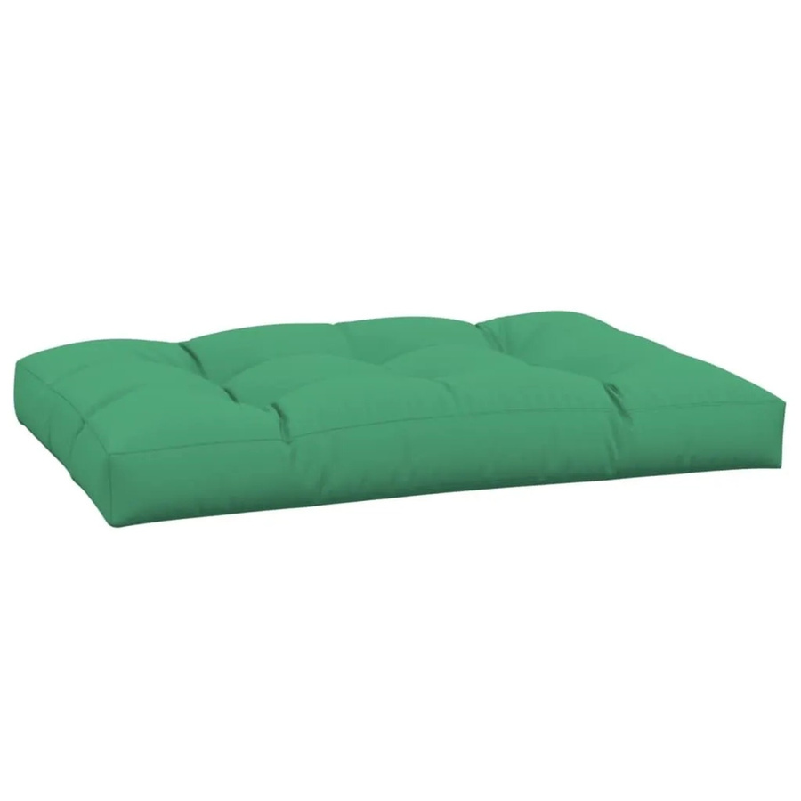 vidaXL Palettenkissen Grün aus Polyester, B/T/H: 120 x 80 x 12 cm, UV-beständig und wasserabweisend - Bild 2