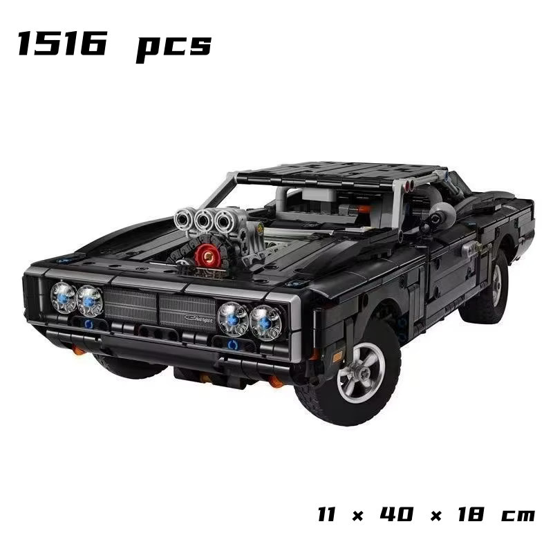 Hot Toys Charger R/T Modellbausatz, Rennwagen, 1516 Teile, ab 18 Jahren - Bild 5