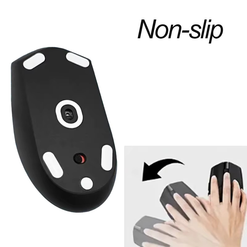 Logitech Mausfüße-Aufkleber in Weiß mit abgerundeten Kanten für GPW1, GPW2, G304 und G305 - Bild 4