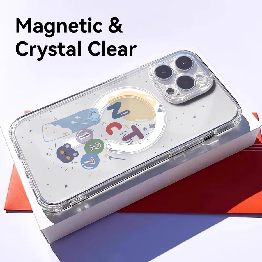 NCT 127 Handyhülle für iPhone 17 16 15 14 13 12 11 Pro Max Plus Transparent Magnetisch Stoßfest und Kratzresistent - Bild 2