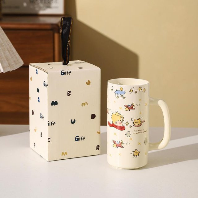 Sternprinz' Keramiktasse in Weiß mit 450 ml Volumen - Bild 1