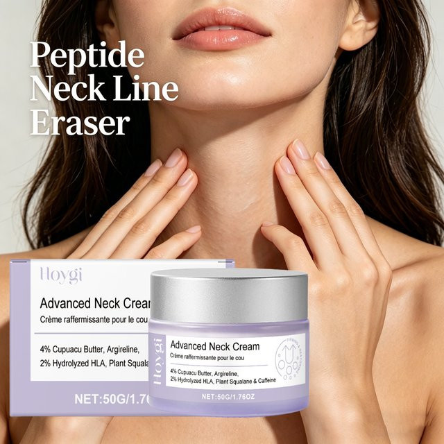 Hoygi Peptid Hals- und Dekolletécreme, Unisex, für reife Haut - Bild 1