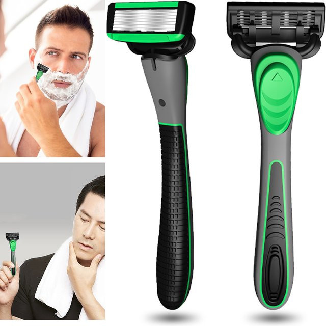 SHAPU Blades Rasiermesser-Set für Herren, mit austauschbaren Klingen - Bild 1