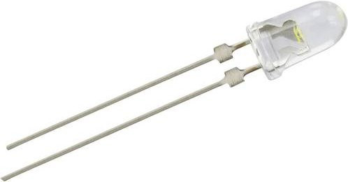 Nichia NSPA510BS LED Amber Orange Transparent Rund 5mm 7800 mcd 30° 20mA 3.1V - Bild 1