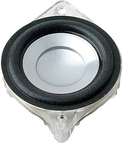 Visaton BF 45 Breitbänder 4W 8 Ohm mit silberner Aluminium-Membran - Bild 1