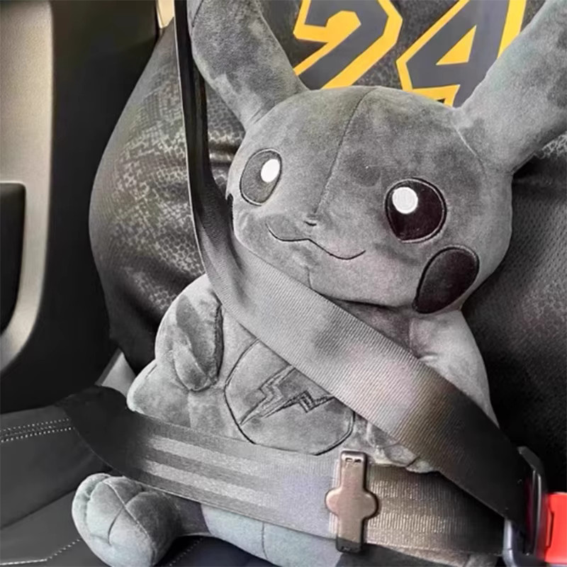 Bandai Pokémon Dark Pikachu Puppe, Schwarz, 30cm - Bild 5