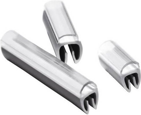 LAPP FLEXIMARK SnapOn Markierhülse 5-8/15 TR in Transparent und Silber, 500 Stück - Bild 1