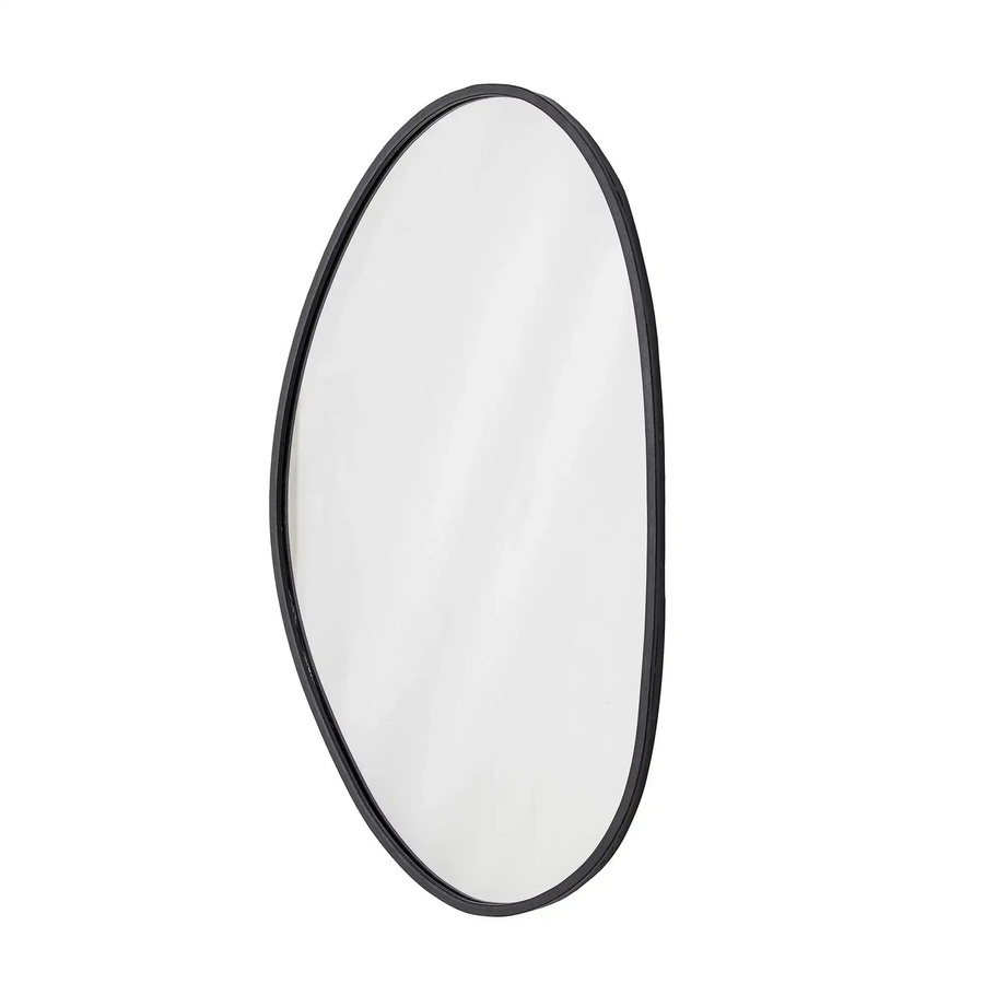 Bloomingville Spiegel Faun aus Metall in Schwarz, B: 40 cm, H: 70 cm - Bild 1