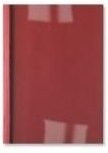 GBC LeatherGrain Bindecover A4 in Rot, 150 Mikron, 100 Stück für ThermaBind T200 und T400 - Bild 1