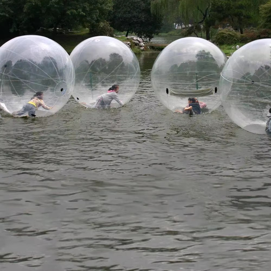 IHOMEINF Wasser-Walking-Ball, aufblasbarer Tanzball, Bunt / Mehrfarbig - Bild 2
