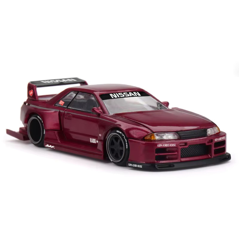 MINI GT Kaido House Nissan Skyline GT-R (R32) Kaido Works V1, Sammlerfahrzeug, Maßstab 1:64 - Bild 2