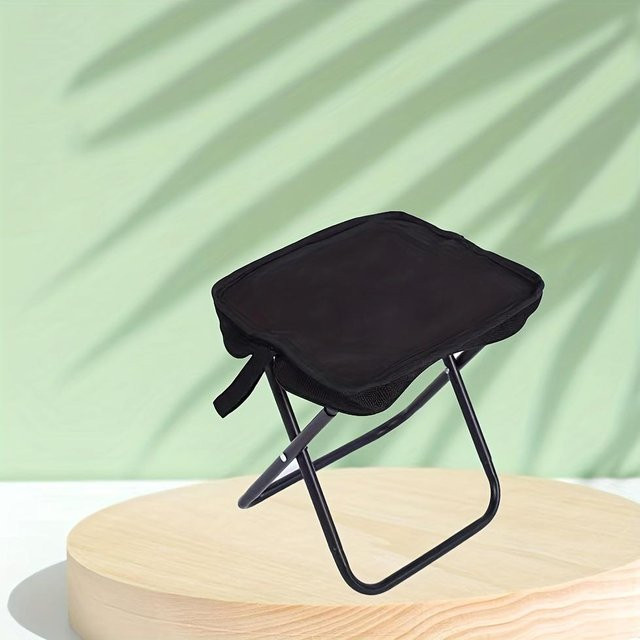 SZ-Damai Klappstuhl für Outdoor, Angeln und Camping in Beige - Bild 1