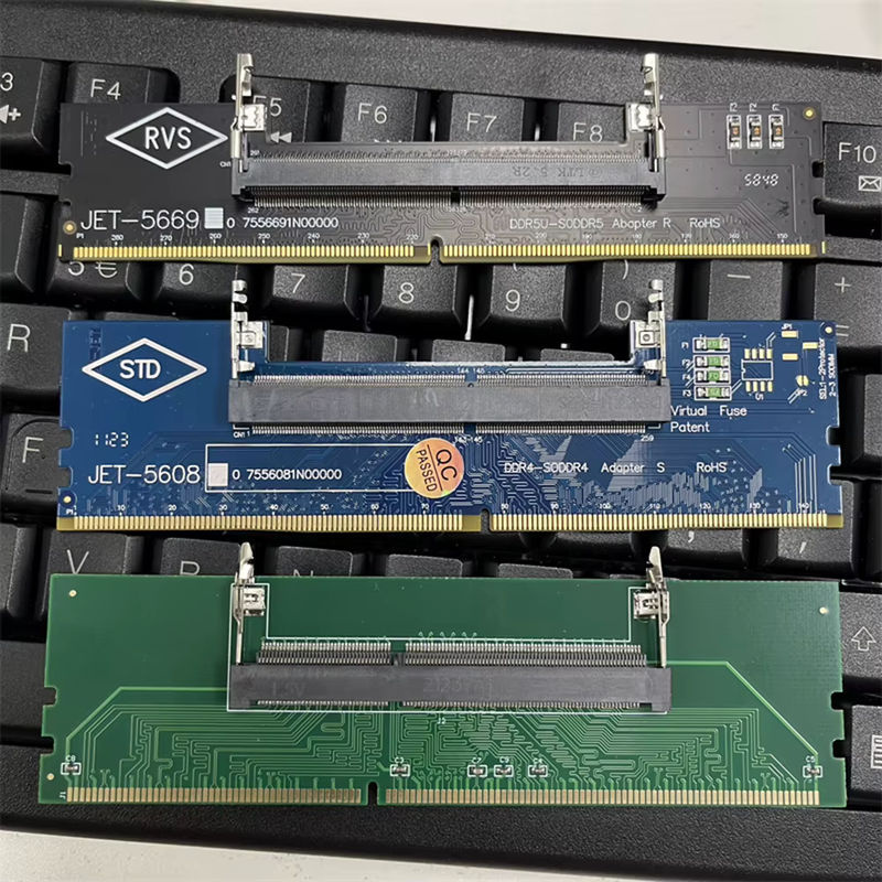 APWIKOGER SO-DIMM zu PC DIMM Speicheradapterkarte für DDR3 und DDR4 Laptop zu Desktop RAM-Upgrade - Bild 4