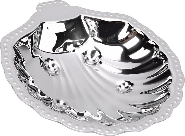Neoglint Metall-Snackschale aus 304 Edelstahl in Grau für Nüsse, Trockenfrüchte und Vorspeisen - Bild 1
