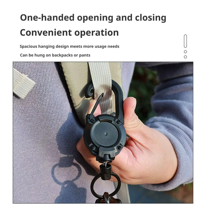 DJI Rucksack mit Schnellverschluss und einziehbarer Schnalle für DJI Pocket 3 und DJI Pocket 2 Zubehör - Bild 3