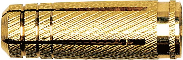 Fischer Messingdübel MS 12 x 37 K in Gold, 4 Stück - Bild 2