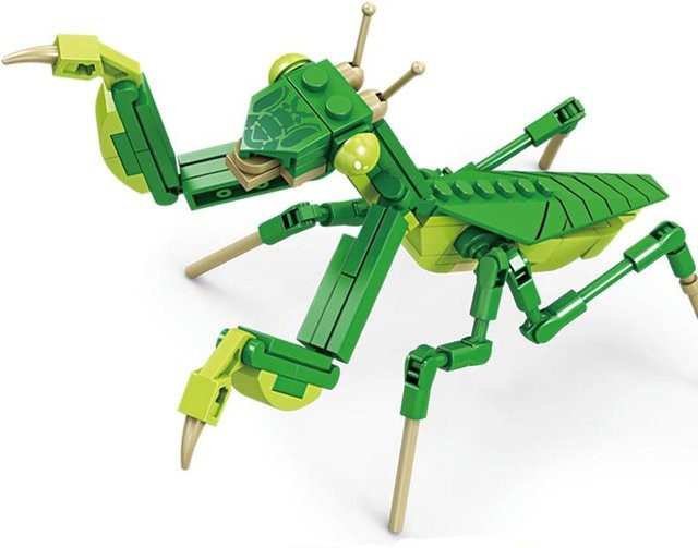 Wucifang Bags Bausteine Insekten Miniatur, Bunt / Mehrfarbig, Kunststoff - Bild 1