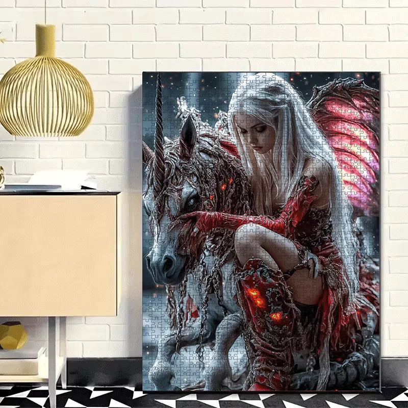 KAYOU Einhorn Mädchen, Puzzle, 1.000 Teile, ab 14 Jahre - Bild 2