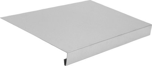 Sarei Tropfkante aus Aluminium in Natur/Braun, B/T: 20,5 x 100 cm - Bild 1