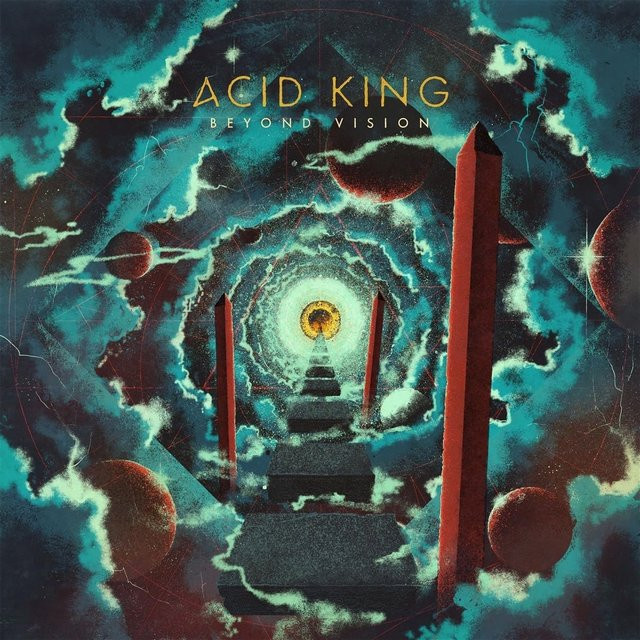 Acid King Beyond Vision BFR023LP Blues Funeral Recordings Vinyl LP in Blau/Mehrfarbig - Bild 1