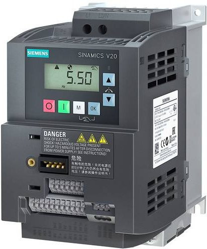 Siemens Frequenzumrichter 6SL3210-5BB21-5UV1 in Grau - Bild 1