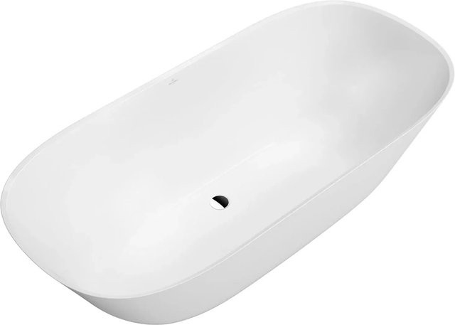 Villeroy & Boch Badewanne Theano freistehend, oval, Weiß, B: 175 cm - Bild 1