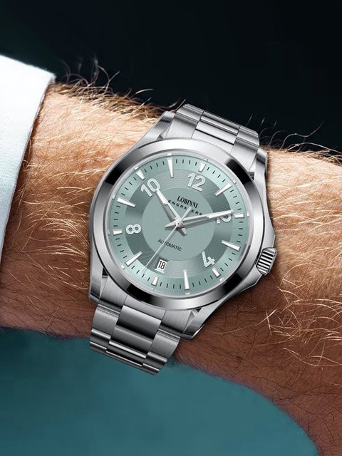 LOBINNI Armbanduhr Herren, Automatik, mechanisch, wasserdicht - Bild 1