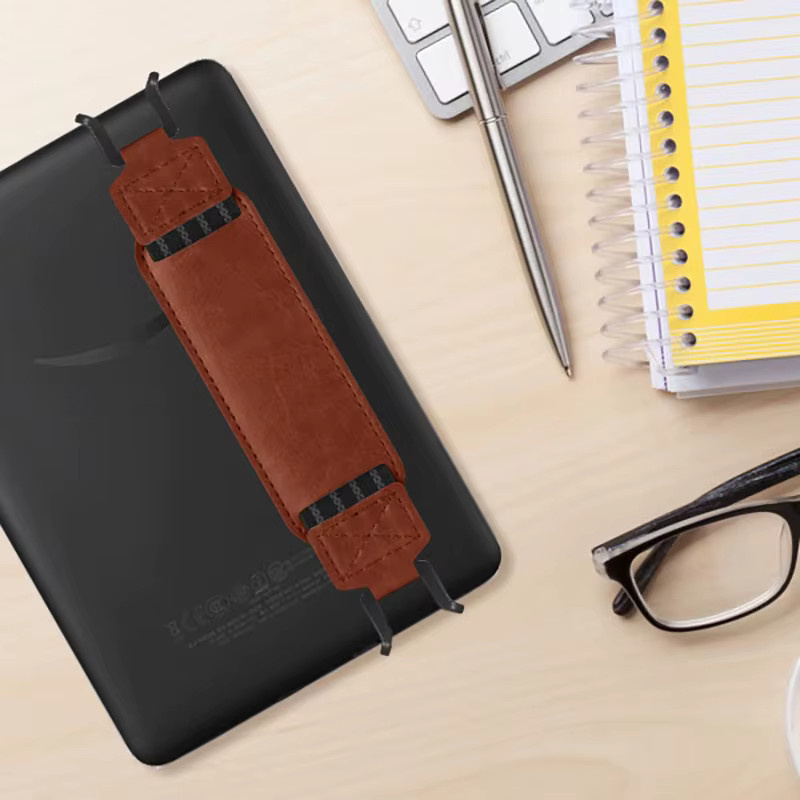 Lederhandschlaufe Tablet-Ständer für Xiaomi und Kindle E-Reader von 6 bis 11 Zoll als Sicherheitshalter - Bild 6