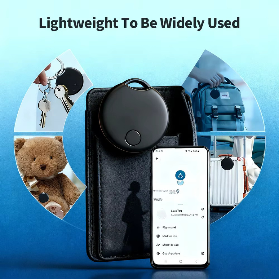 Google Smart Tag Bluetooth Tracker für Android und Google Find My Device in Schwarz - Bild 5