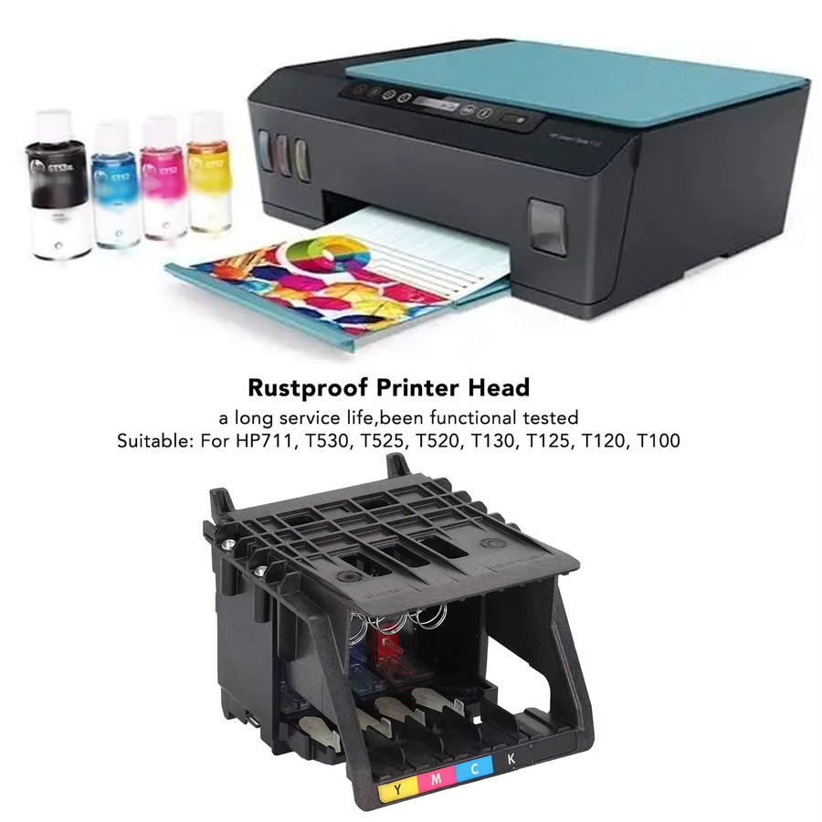 HP Ersatz-Druckkopf aus ABS für T530 T525 T520 T130 T125 T120 T100 Plotter und Drucker - Bild 4